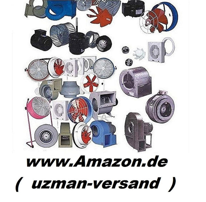 Industrie Radialgebläse 400V 600W 2650m³/h Stahl schwarz - Bild 3