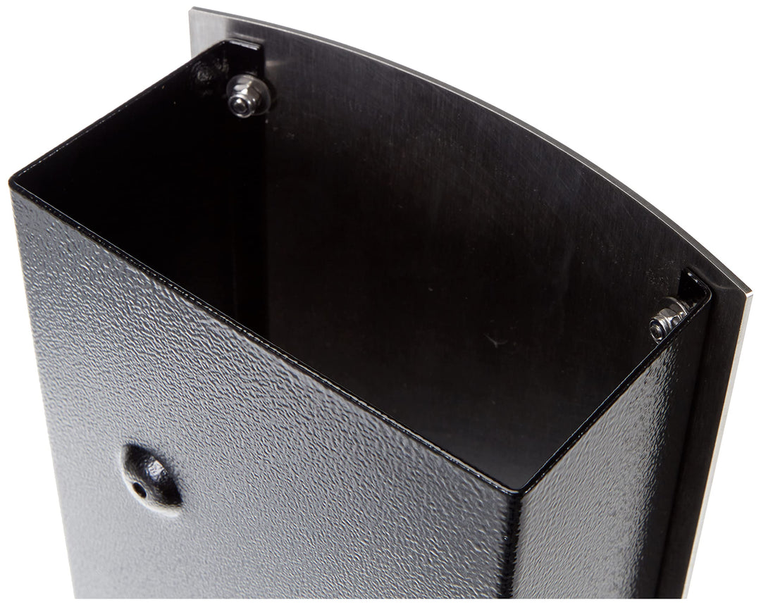 Zeitungsfach Edelstahl gebürstet IP44 für Briefkasten 31x16x8 cm - Bild 3