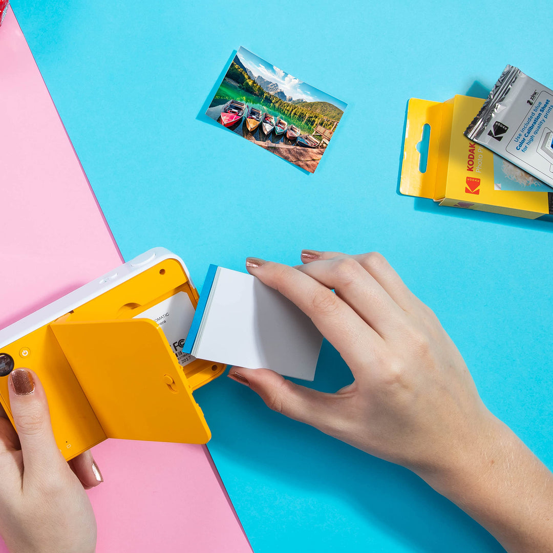 Zink Fotopapier 2x3 Zoll mit Kleberücken 100 Blatt für Sofortbilddrucker - Bild 4