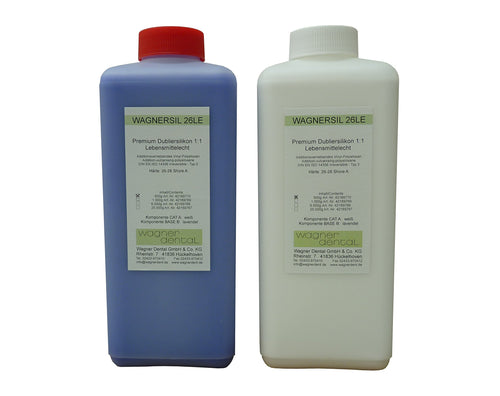 Silikon Giessmasse lebensmittelecht 26 Shore A 1 kg fuer Backformen