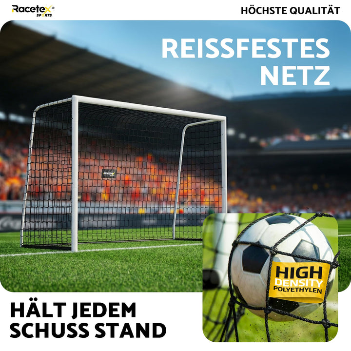 Fussballtor Kinder 300x200 cm Stahl mit Anti-Rost-Beschichtung - Bild 6