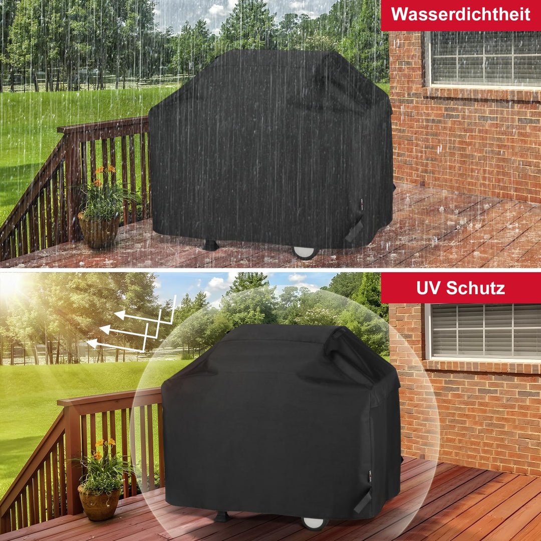 Grillabdeckung Gasgrill 165x61x112 cm wasserdicht für 3-5 Brenner - Bild 8