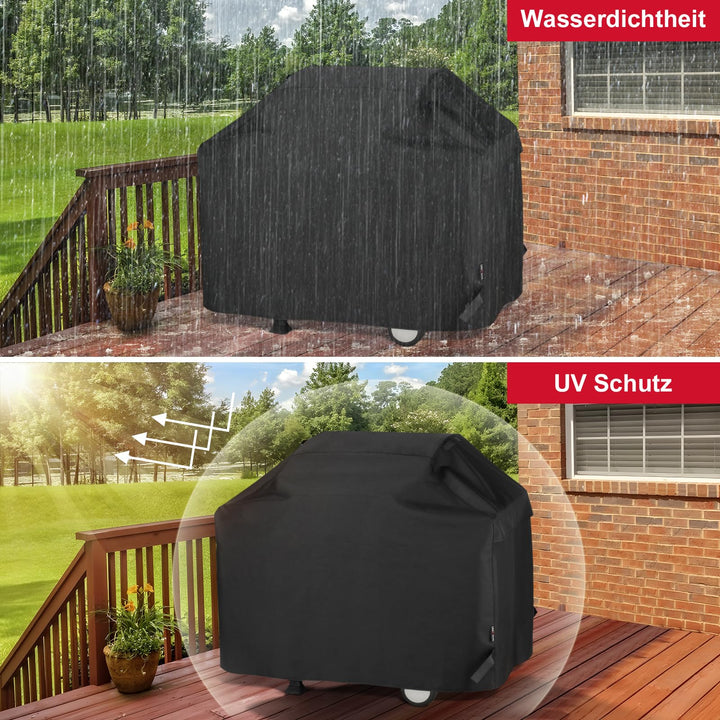 Grillabdeckung Gasgrill 165x61x112 cm wasserdicht für 3-5 Brenner - Bild 8