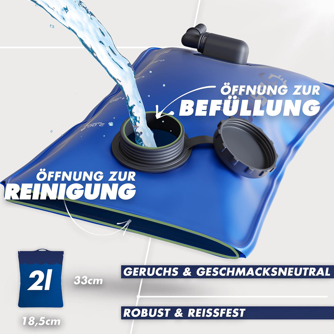 Fahrradrucksack 10+3L mit Trinkblase, Thermofach &amp; Helmnetz - Bild 9