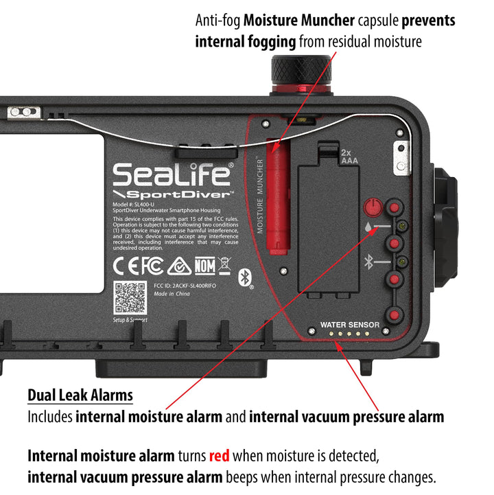 Unterwasser-Gehäuse Smartphone wasserdicht bis 40 m für iPhone &amp; Android - Bild 4