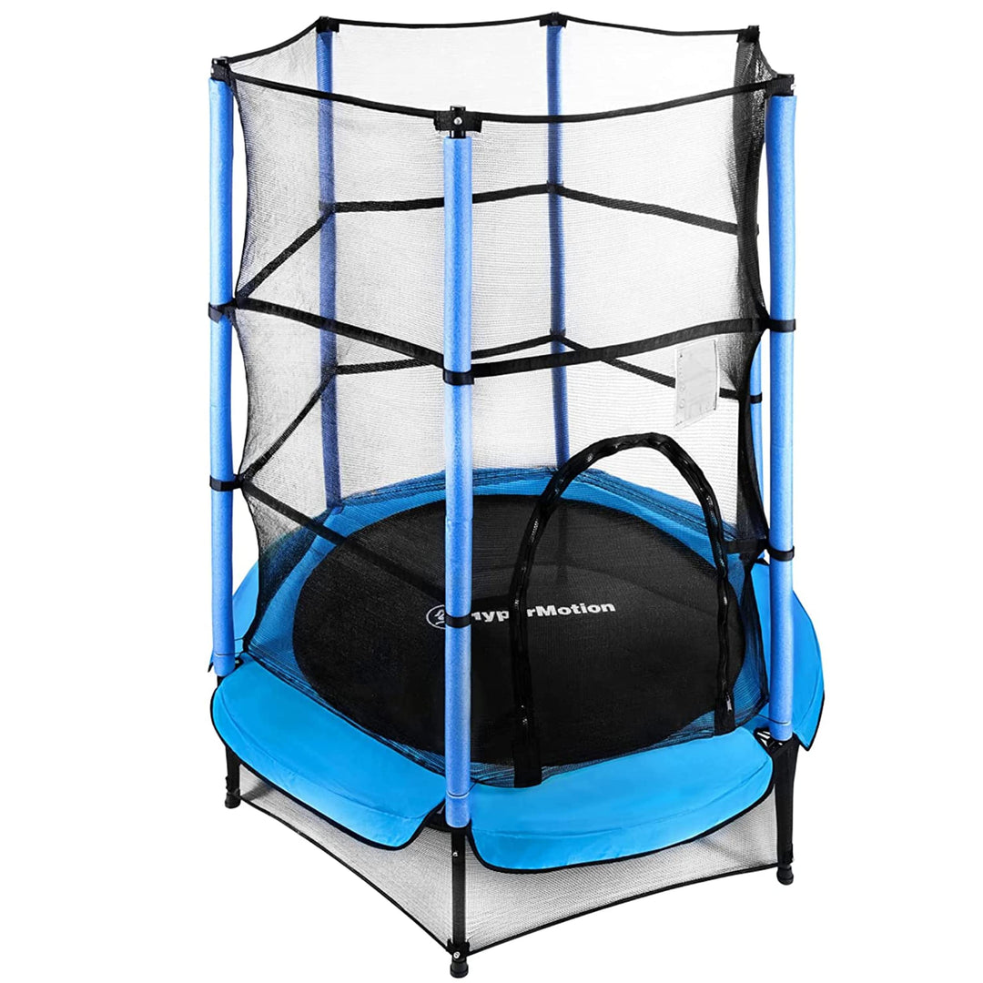 Kindertrampolin 140cm mit Sicherheitsnetz Indoor Outdoor ab 3 Jahre