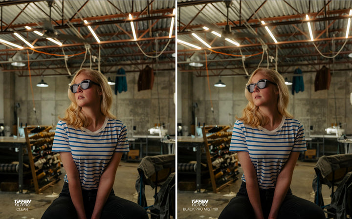 Diffusionsfilter 82mm Black Pro-Mist 1/8 für Kino-Look - Bild 6