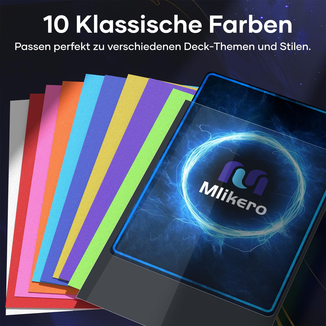 Kartenhüllen 1000 Stück Polypropylen 10 Farben 66x91mm MTG - Bild 3