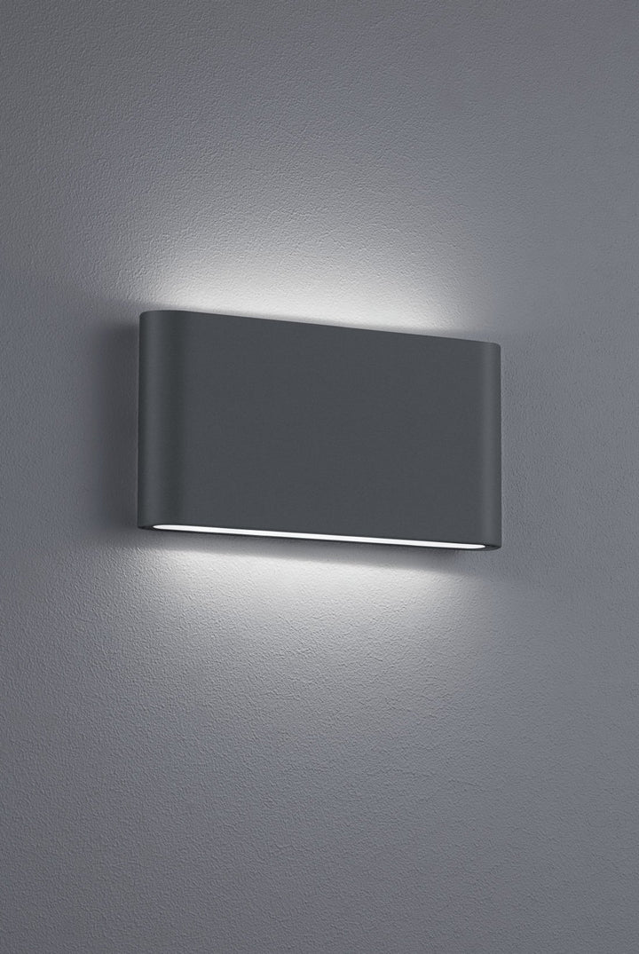 LED Aussenwandleuchte Aluminium Anthrazit Up&amp;Down IP54 2x4,5W - Bild 2