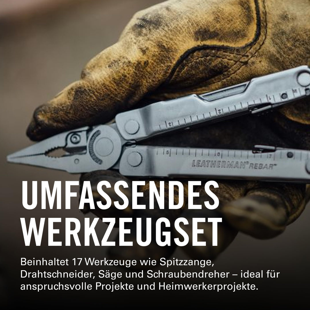 Multi-Tool 17-in-1 Edelstahl mit Zange und Messer für Heimwerker - Bild 2