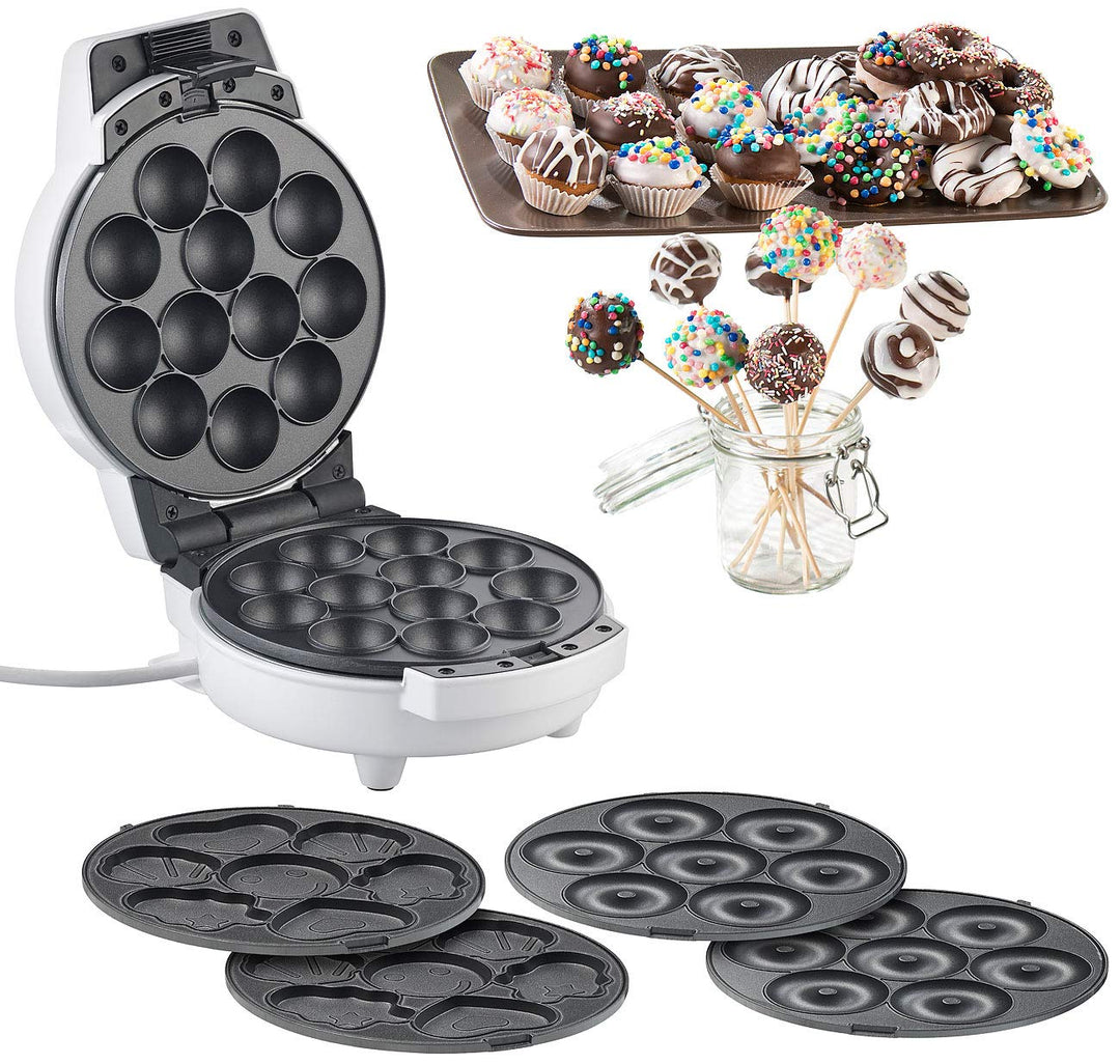3-in-1 Backgerät für Donuts, Cupcakes &amp; Cakepops, 600 W - Bild 2
