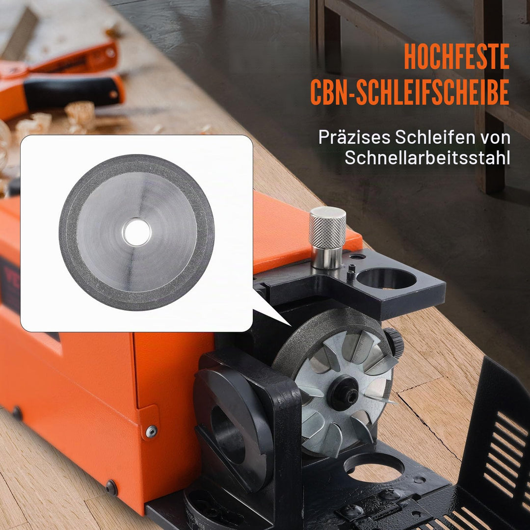 Bohrerschleifgerät 120W CBN-Scheibe für 3–13 mm Bohrer - Bild 4