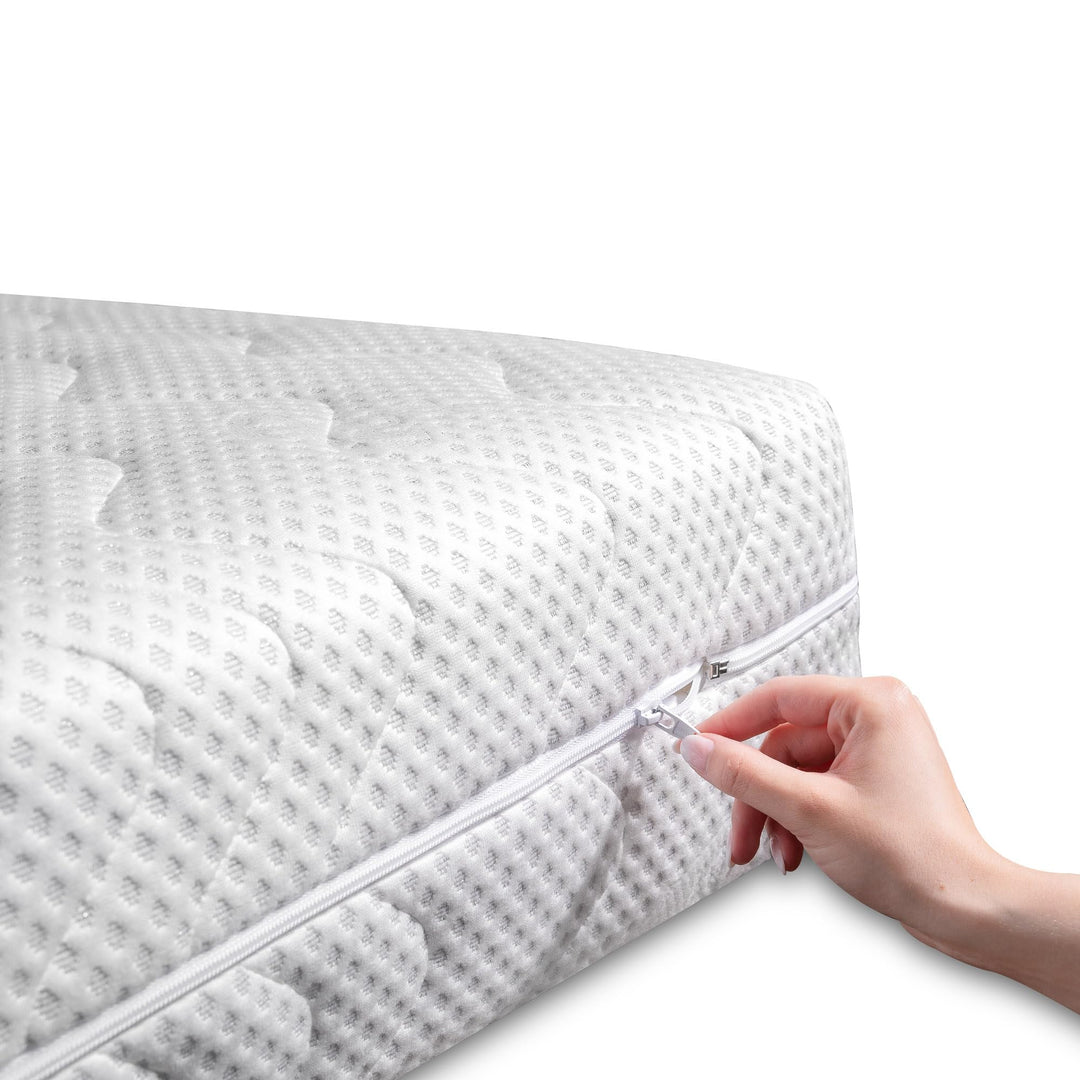 Matratzenbezug 90x200 cm Silberionen-Ausrüstung waschbar 60°C