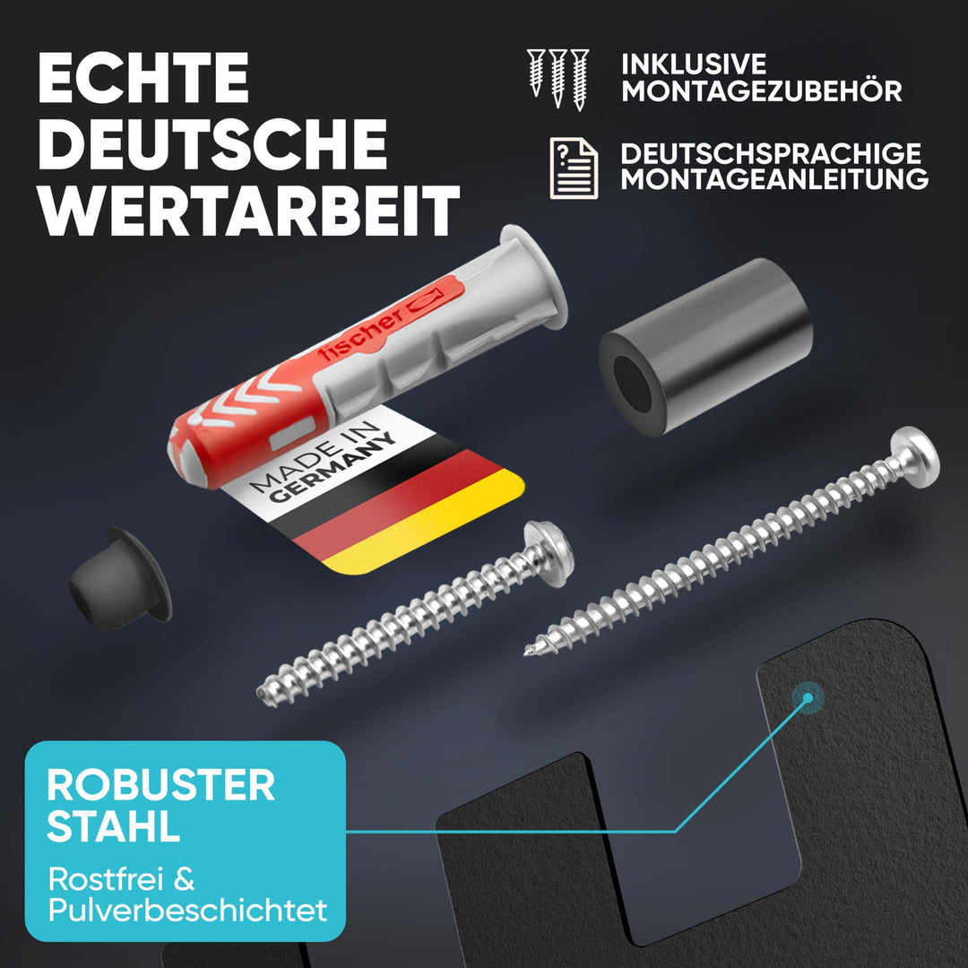 Wandhalterung Akkus &amp; Ladegeräte 18V/14V mit Lüftung, Made in Germany - Bild 6