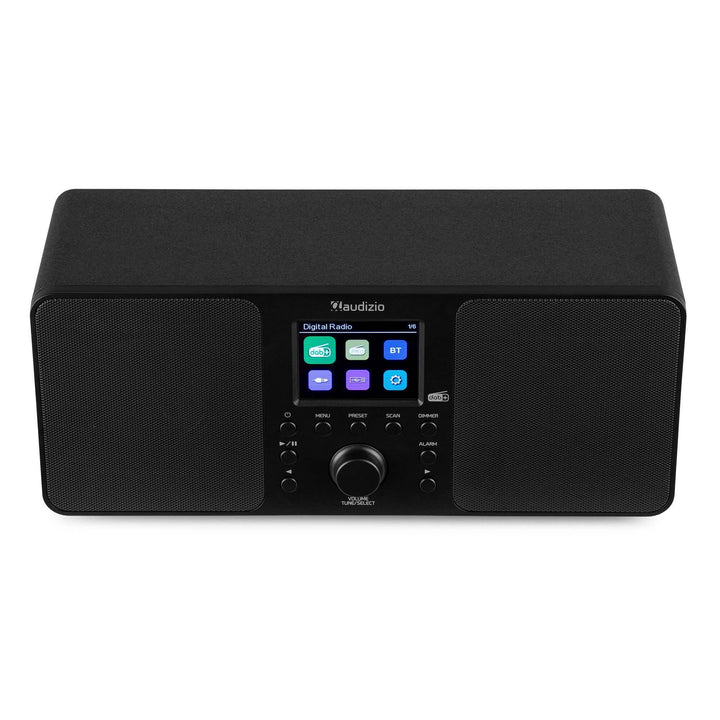 DAB+ Radio mit Bluetooth Weckfunktion USB Aux 60 Sender schwarz - Bild 8