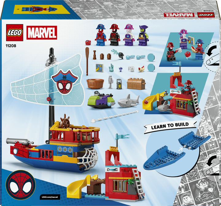 Piratenschiff Bauset Superhelden 4 Minifiguren 201 Teile ab 4 Jahre - Bild 12