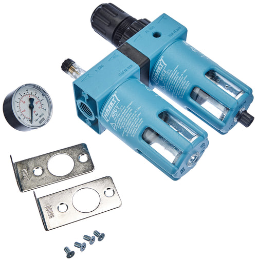 Druckluft-Wartungseinheit 3-teilig 1/2" 5000 Nl/min für Werkstatt