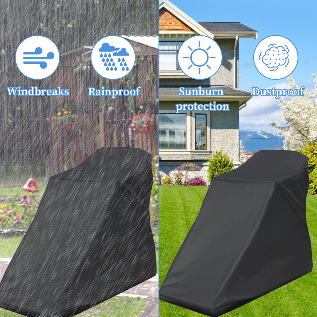 Laufband Schutzhülle wasserdicht 200x95x150 cm klappbar Oxford - Bild 2