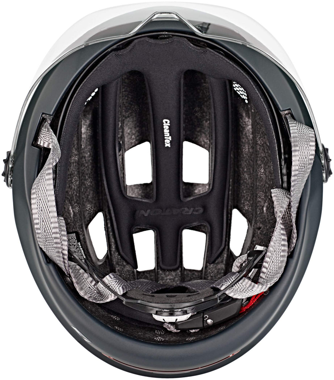 Fahrradhelm Erwachsene Unisex mit Reflektoren Grösse S Schwarz - Bild 8