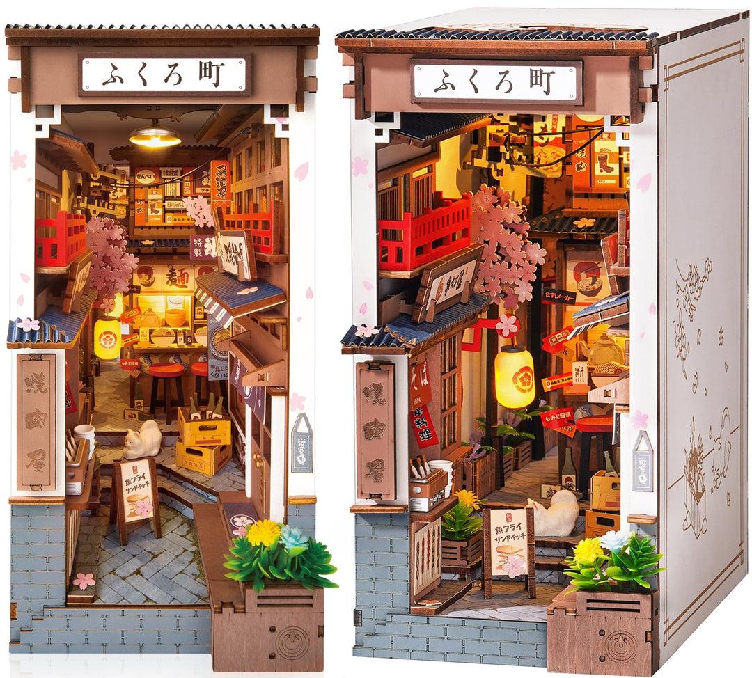 Book Nook Bausatz Sakura Wine Alley Japanische Gasse 249 Teile - Bild 8