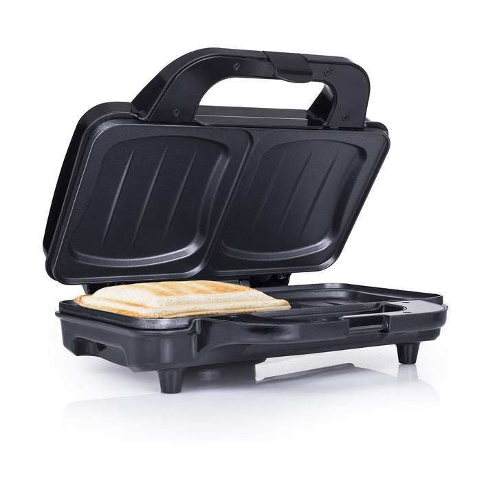 Sandwichmaker 2-fach mit extra tiefen Platten und Antihaftbeschichtung 900W