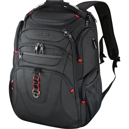 Laptop Rucksack 17,3 Zoll wasserabweisend mit RFID-Schutz & USB-Ladeanschluss