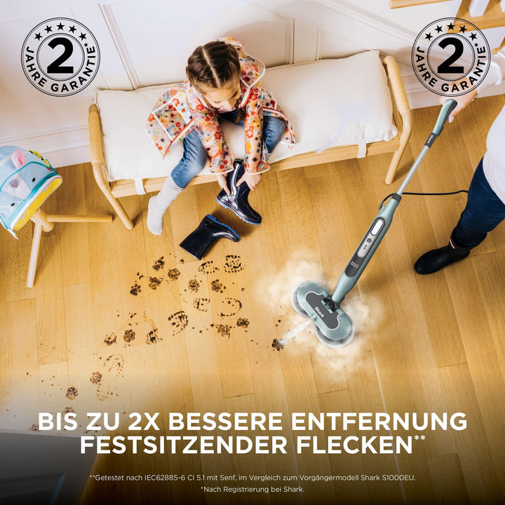 Dampfreiniger mit Steam Blaster 3 Stufen 8 m Kabel Hartböden - Bild 3