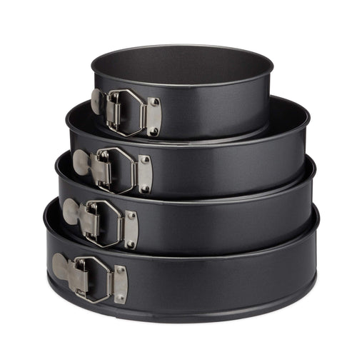 Springform Set 4-teilig Ø 18/24/26/28 cm antihaftbeschichtet bis 220°C