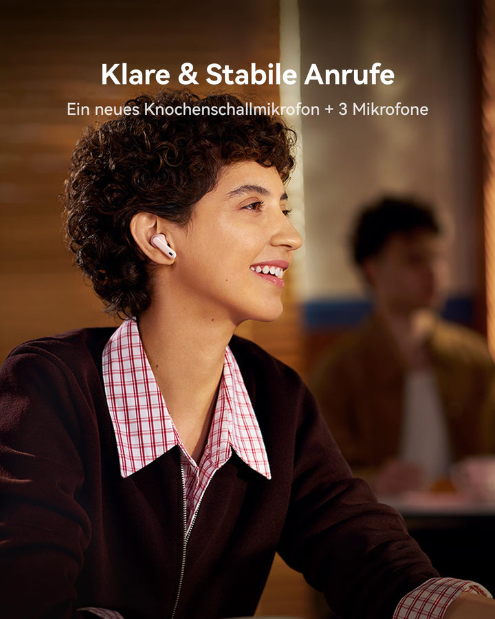 In-Ear Kopfhörer ANC 4.0 True Wireless 35h Akku IP54 Weiss - Bild 6