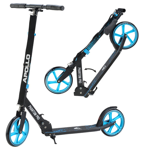 Kickscooter faltbar 200mm LED-Räder für Kinder & Erwachsene