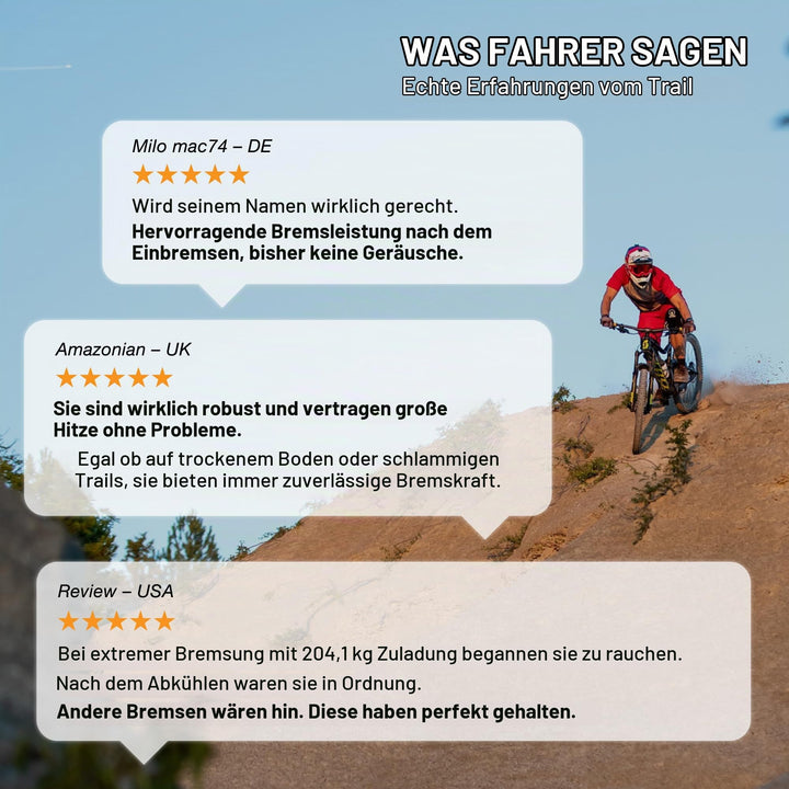 Scheibenbremse E-Bike Beläge SRAM Code/Guide/DB8 2 Paar gold - Bild 7
