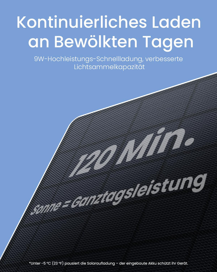 Solar-Überwachungskamera Aussen 4MP AOV mit Auto-Tracking 9000mAh - Bild 5