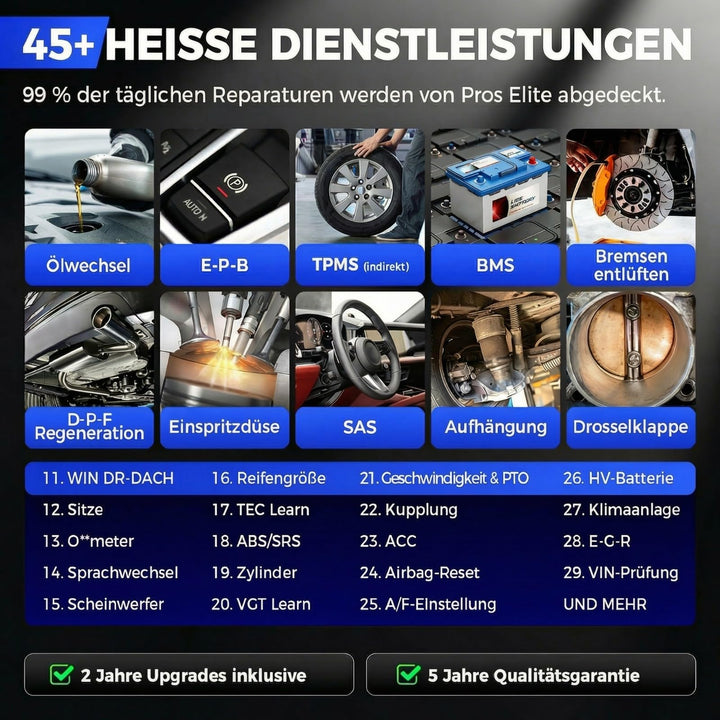 OBD2 Diagnosegerät bidirektional mit ECU-Codierung für alle KFZ - Bild 4