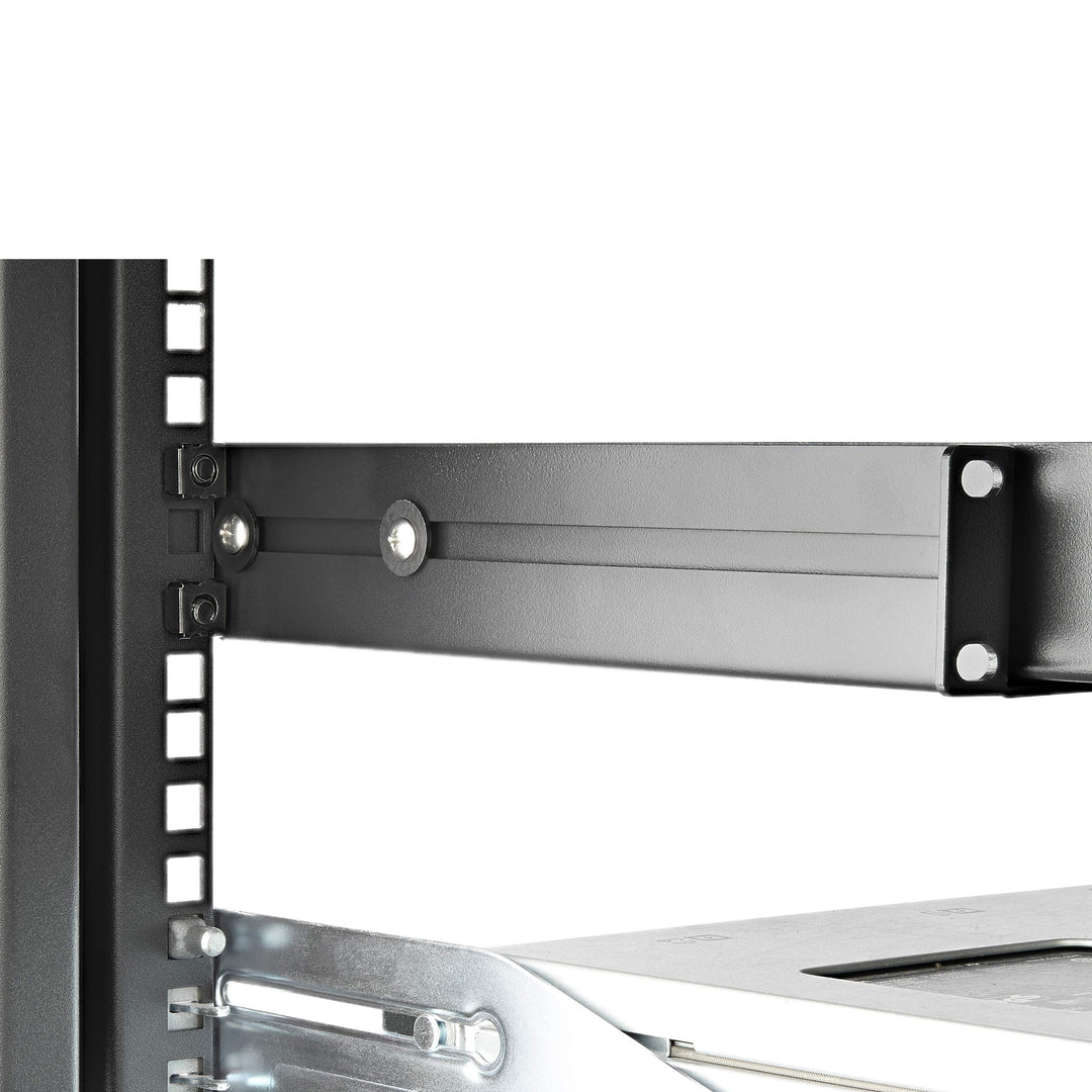 Server Rack Schienen 1HE 19 Zoll universal einstellbar 60-91cm Tiefe - Bild 3