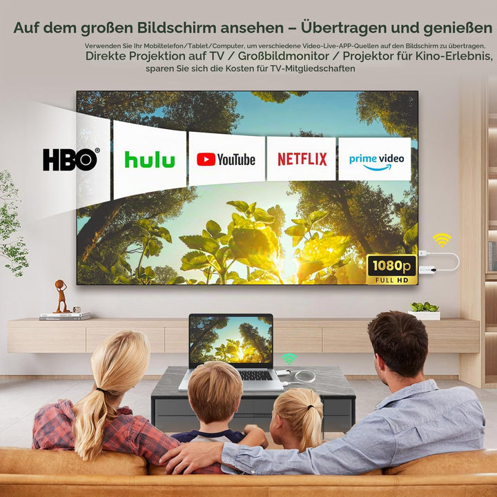 HDMI Wireless Transmitter Set 4K-Eingang 1080p 50m Reichweite - Bild 4