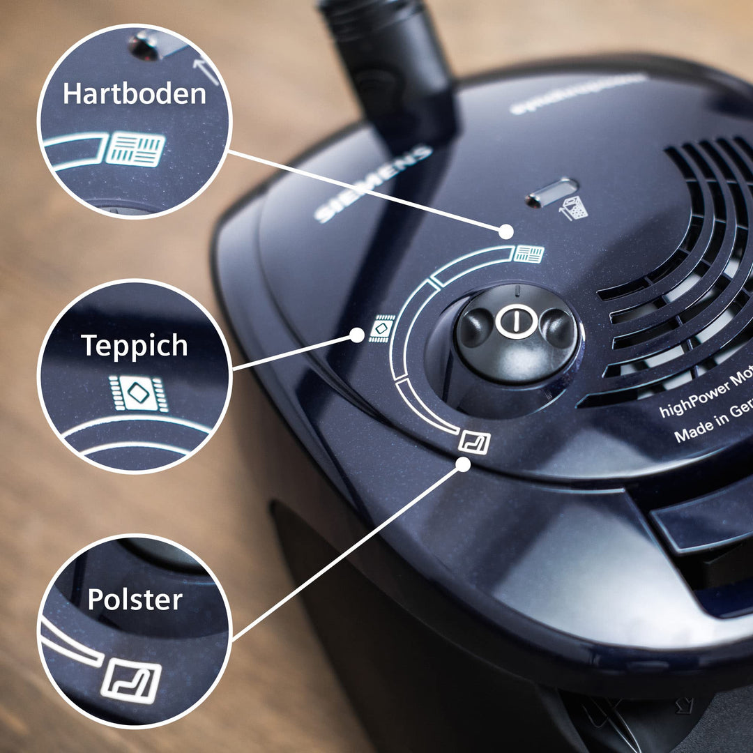 Staubsauger mit Beutel 700W Hygienefilter für Hartboden und Teppich - Bild 10