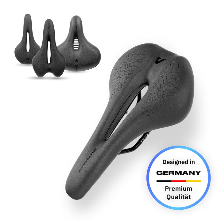 Fahrradsattel ergonomisch Race+ 3D Memory Foam für Sport-Sitzhaltung - Bild 4