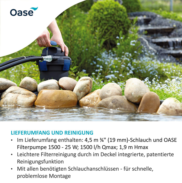 Teichfilter Druckfilter-Set mit UVC-Klärer und Pumpe für 4000 L - Bild 3