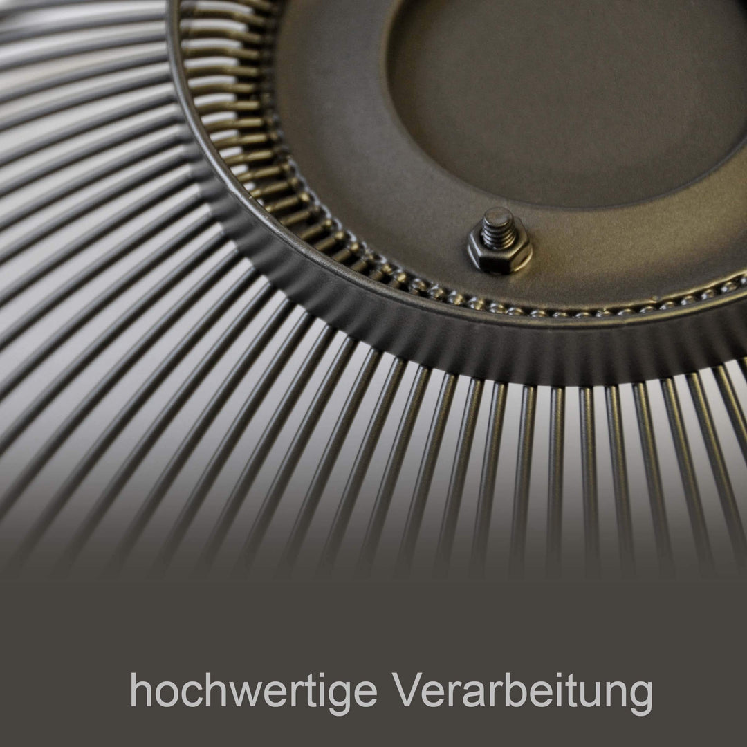 Obst Etagere Metall 3-teilig Anthrazit mit Bananenhalter - Bild 7