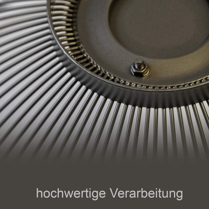 Obst Etagere Metall 3-teilig Anthrazit mit Bananenhalter - Bild 7