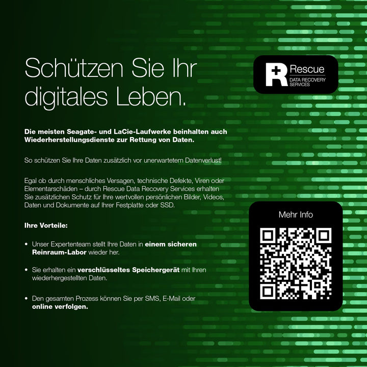 Externe Festplatte 1TB stoßfest wasserdicht USB 3.0 tragbar - Bild 2