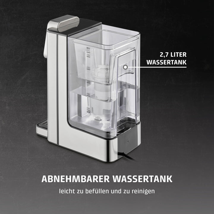 Heisswasserspender 2600W 7 Temperaturen 2.7L mit Wasserfilter - Bild 8