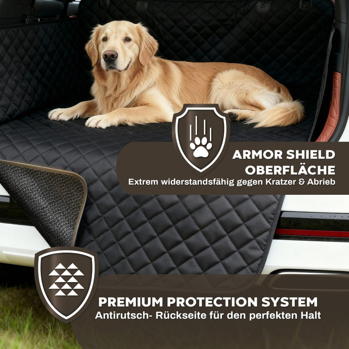 Kofferraumschutz universal wasserdicht 174x190cm Hund Oxford Gewebe - Bild 6
