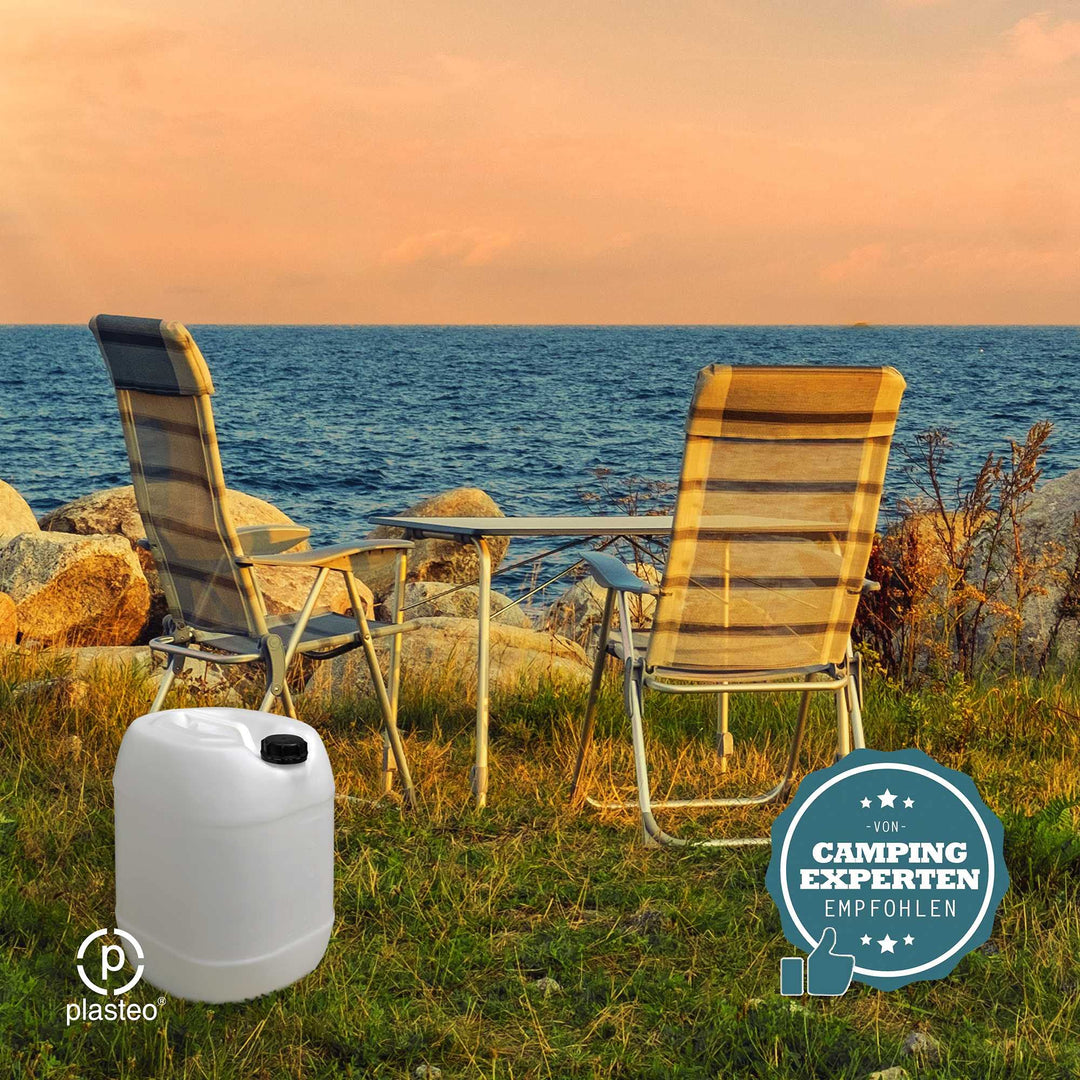 Wasserkanister 30L HDPE mit Hahn und Ausgiesser 3er-Set - Bild 5