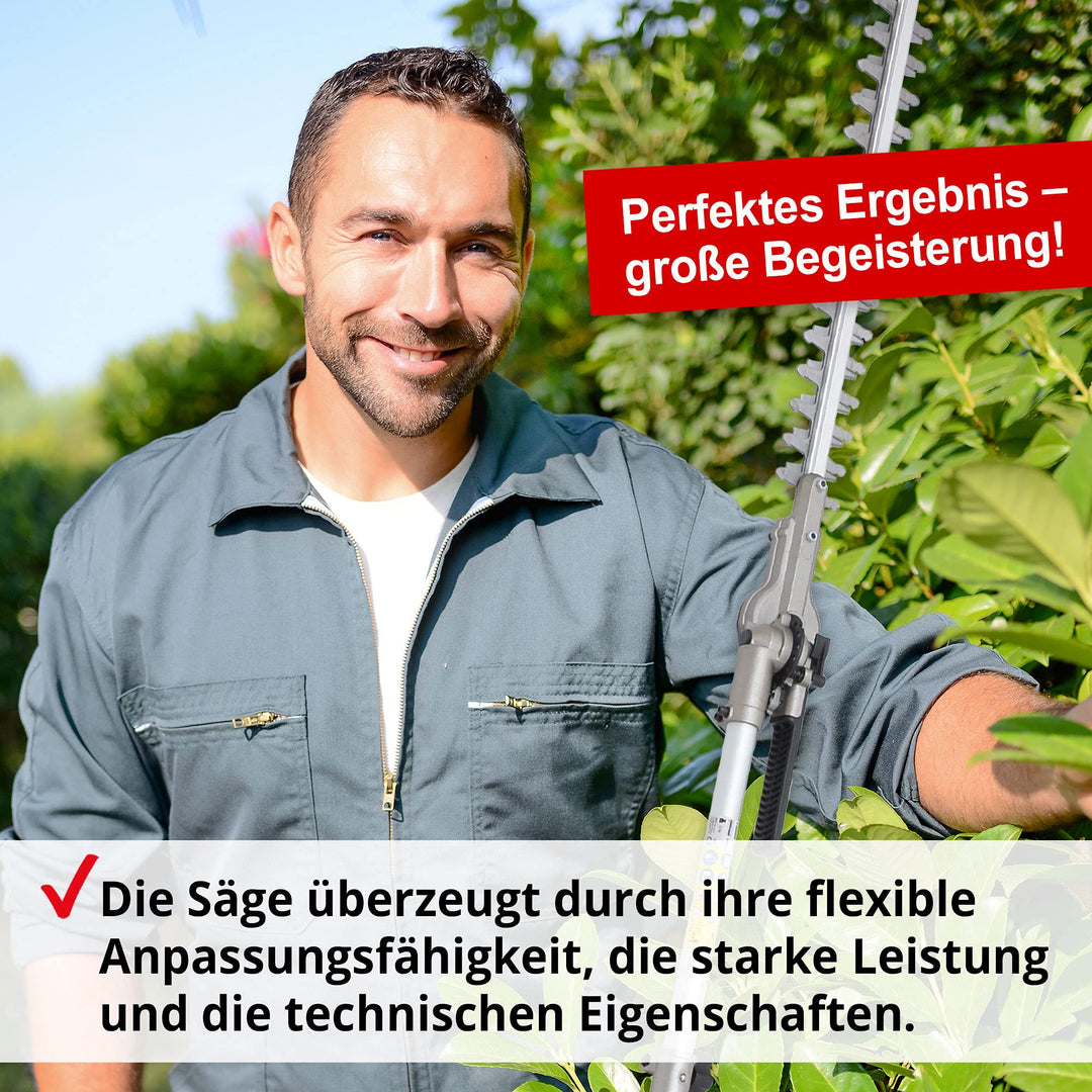 Elektro-Teleskopheckenschere 900W 41cm Schnittlänge 4m Reichweite - Bild 8