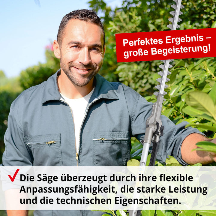 Elektro-Teleskopheckenschere 900W 41cm Schnittlänge 4m Reichweite - Bild 8