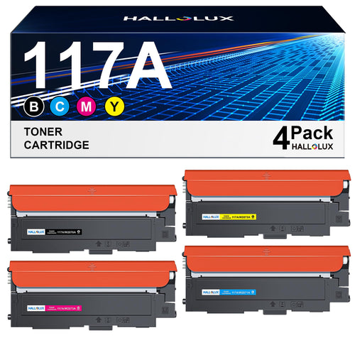 Toner-Set 4-farbig 117A kompatibel für HP Color Laser MFP 150 178 179