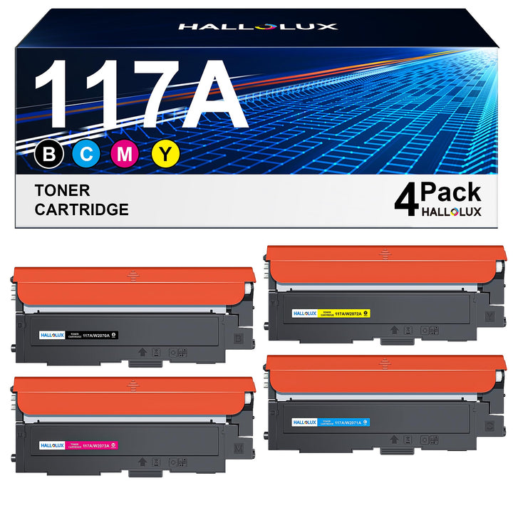 Toner-Set 4-farbig 117A kompatibel für HP Color Laser MFP 150 178 179