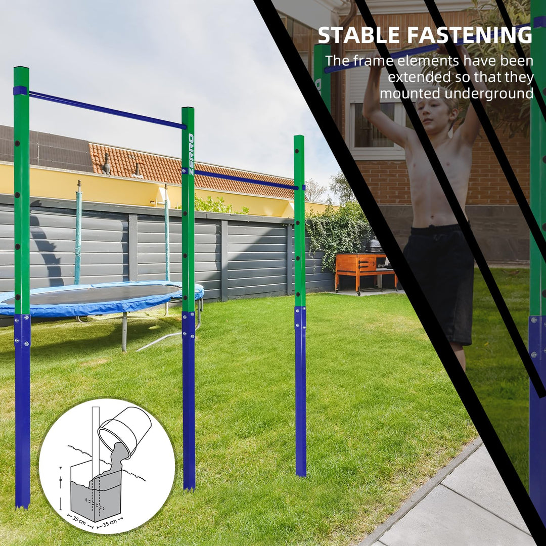 Reckstange Outdoor 5-stufig höhenverstellbar 80–180 cm bis 150 kg - Bild 5