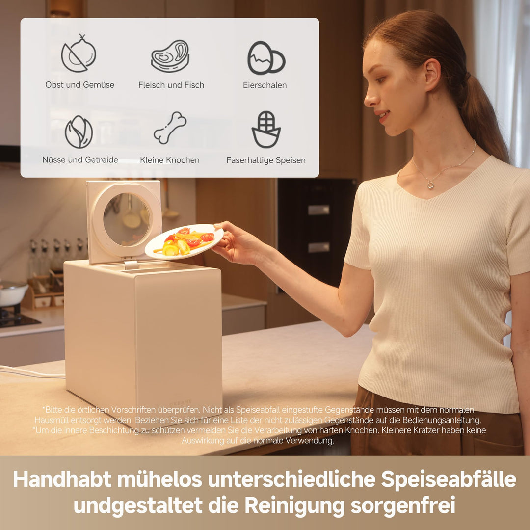Küchenabfallzerkleinerer mit Dreifach-Klingensystem und Aktivkohlefilter - Bild 8